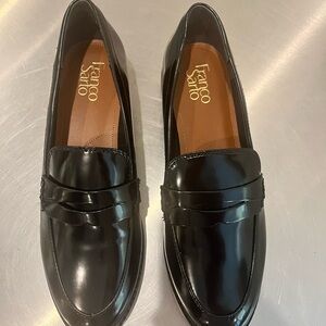 Franco Sarto Women's Black Loafers